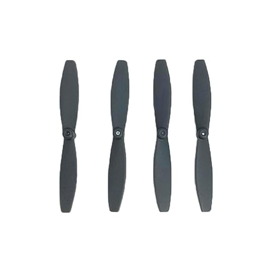 Propeller 4 Stück kompatibel mit Parrot Minidrones 3 Generation Mambo Swing Propellerblätter Requisiten Paddel RC FPV Racing Drone Quadcopter DIY Ersatzteile Teil ersetzen(4pcs gray)