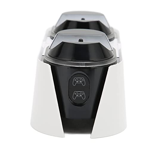 ASHATA Para estação de carregador de controlador PS5, GP5 1530 Dual Controller Charger Dock Handle C