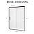 56-60 in W x 72 in H Sliding Shower Door - Semi-Frameless Bypass Bathroom Door with 1/4 in Tempered Glass,Brushed Nickel Finish for Walk-in Shower