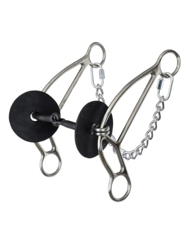 Reinsman Circle Y Bits, Josey Banana Short Shank Gag (0119-3000)