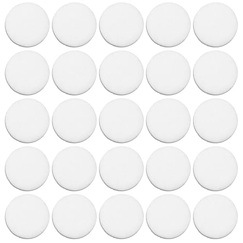 Image of JJUNW 50 Pcs Car Air Vent Clip Replacement Pads, Car Air Freshener Refill Diffuser, Refillable Drift Car Vent Clips Essential Oil Car Freshener for Refill Felt Pads Essential Oil Diffuser Cotton Pads