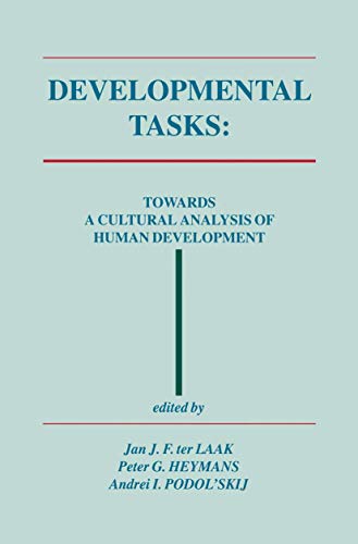 Developmental Tasks: Towards a Cultural Analysis of Human Development