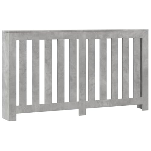 Bouchon de radiateur gris béton pour habiller un mur vide
