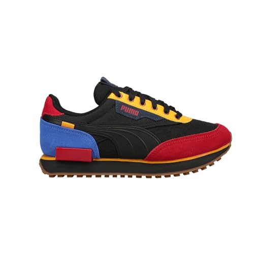 PUMA Kids Boys Future Rider Gf Sneakers Shoes Casual - Black, Multi - Size 5.5 M - Main Image