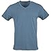 Gildan Men's V-neck T-shirts, Multipack Underwear, Navy/Heather Navy/Indigo Blue (5-pack), XX-Large US
