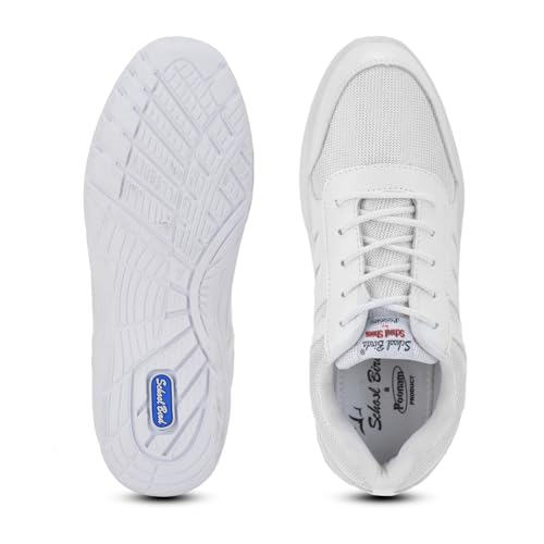 Image of SCHOOL BIRDS Kids Lightweight Comfortable Lace-Up School Sneakers