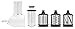 KitchenAid KGM All Metal Grain Mill Attachment & Fresh Prep Slicer/Shredder Attachment, White