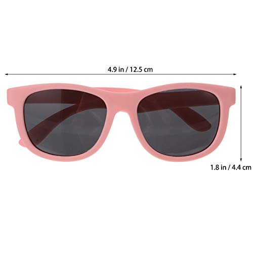 ABOOFAN Crianças Óculos De Sol De Silicone de Borracha Flexível Quadro Óculos de Proteção UV Óculos