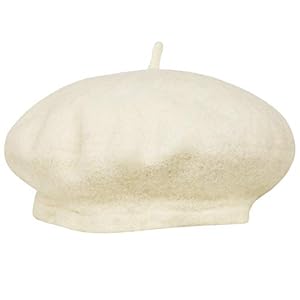 TRIXES Franse baret hoed – fancy dress themahoed – one size – dames baret krantenjongen hoed Franse pet wol klassieke…