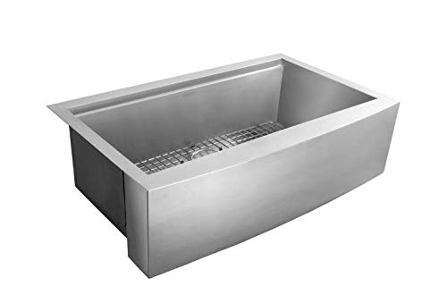 All-in-One Apron-Front Farmhouse Stainless Steel 30 in. Single Bowl Workstation Sink with Accessory Kit - Thumbnail 4