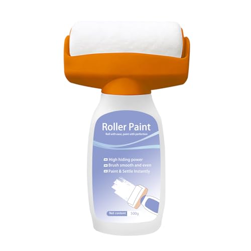White Wall Paint with Roller Brush (17oz)