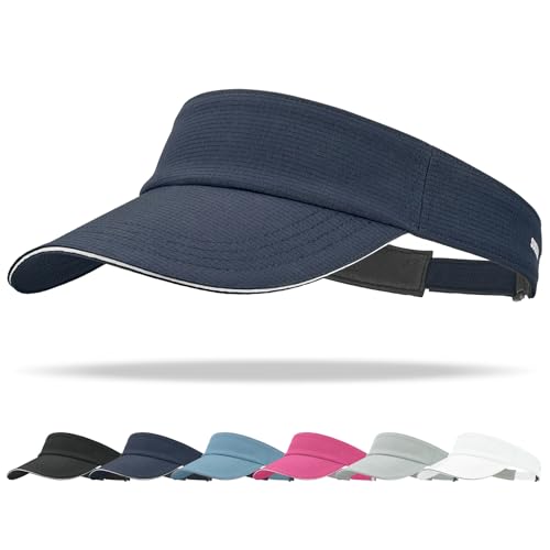 Image of Sukeen Women's Adjustable Fit Runners Lightweight Comfort Performance Visor, Sports Sun Visor One Size Fits Most