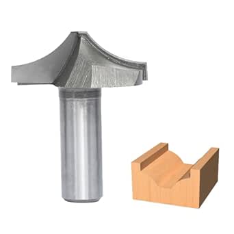 Akylin Ovolo Plunge Router Bit Set,1/2