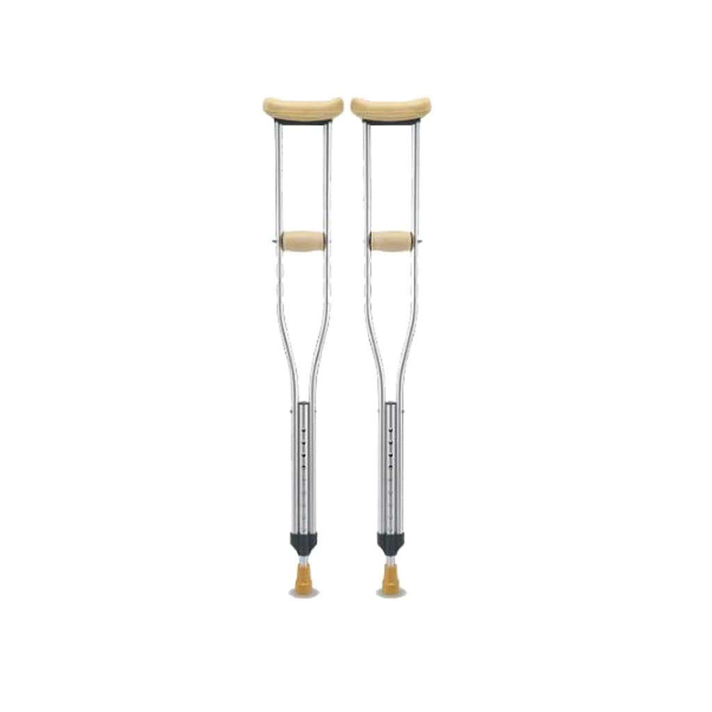 Muletas Dobles de bastón, muletas for Axilas, muletas for fracturas, muletas Antideslizantes for Ancianos y jóvenes, muletas de rehabilitación de Ocho Bastones (Size : 92-112cm)