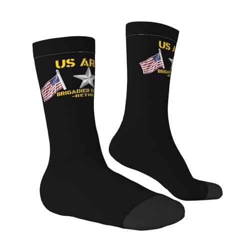 Brigadier General Retired Comfortable Stylish Socks Breathable Durable Perfect Fashionable Socks3