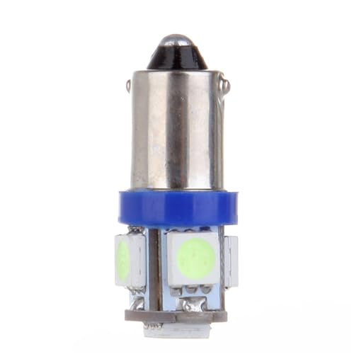 ECCPP 2x Instrument Cluster Dash Panel Lights ba9s-5-5050-smd-Ice Blue 1815, 1816, 182, 1889, 1891, 1892, 1893, 1895, 1895A, 1445, 17053, 53, 53X, 57, 216, 293, 363, 3886X, 3893, 6253, 64111, 64113