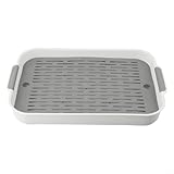 Bac à litière pour petits animaux de compagnie, solution parfaite de gestion des déchets pour cochons d'Inde et furets (F)