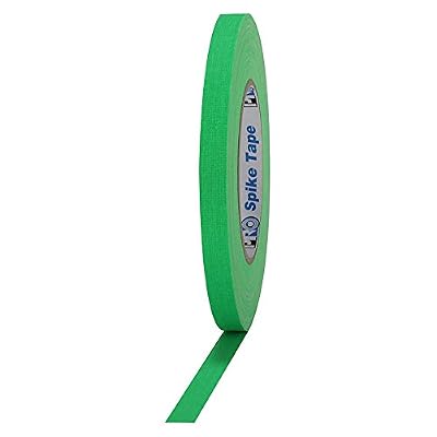 Pro Tapes Pro Spike Stack Tape 1/2 x 45yds Multicolor Neon High Visibility Fluorescent Gaffers Tape for Stage, Film, Safety & Event Marking, 5 Pack Neon Colors: Pink, Green, Orange, Blue, Yellow