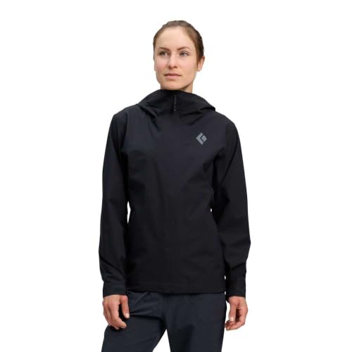 Damen Strataline Stretch Shell, Schwarz, S