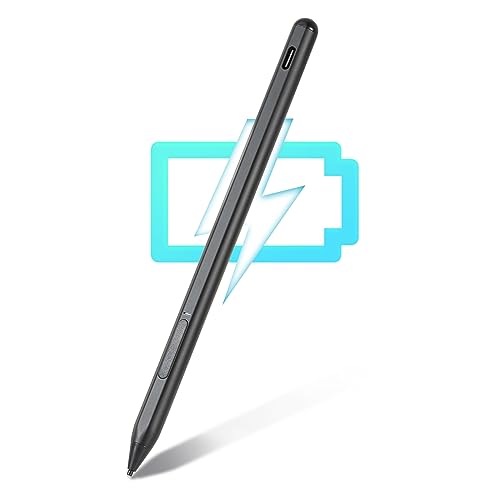 Stylet pour Microsoft Surface à 4096 niveaux de pression avec rejet de la paume et gomme