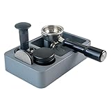 Design igienico basato sui componenti: questa stazione di pressatura del caffè è progettata con componenti staccabili che semplificano la rimozione dei fondi di caffè, promuovendo una facile pulizia profonda e prevenzione degli odori, migliorando l'igiene durante l'uso quotidiano in caffè o cucine