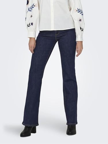 ONLY Jean Flared ONLWAUW Taille Haute Flared Fit Jeans 34 / L34 - vue 3