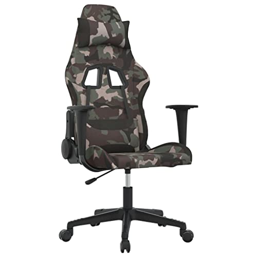 Sillas Gaming Tela Negras Marca vidaXL
