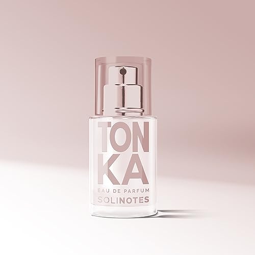 SOLINOTES Tonka Perfume for Women - Eau De Parfum | Delicate Floral and Soothing Scent - Made in France - Vegan - 0.5 fl.oz