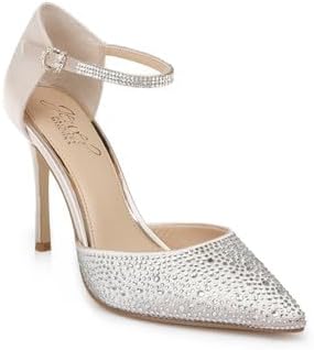 Jewel Badgley Mischka Womens Jailene Ankle Strap Stiletto - Image 3