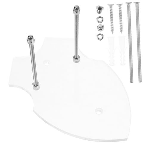 TOYANDONA Support De Skateboard Support D'Affichage Planche Suspendue Étagère De Skateboard Support Mural De Skateboard Poignée De Skateboard Support De Skateboard en Acrylique