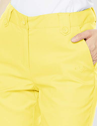 [キャロウェイ] ゴルフパンツ 9分丈 (ハイ！ストレッチ) / 241-1126804 / ゴルフ レディース 060_イエロー M 5枚目