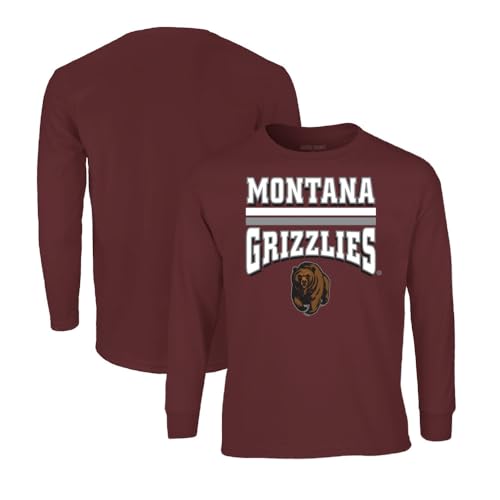 Montana Grizzlies | Official Game Day Merchandise | VNPMNT001B, L.C.111, MRN, XL Maroon