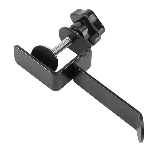 BRIGHTFUFU Headset Holder Space-Saving Aluminum Alloy Under Desk Mount for Headphones and Earphones Compatible with All Gaming Headsets Sleek Black Design for Home Office Use