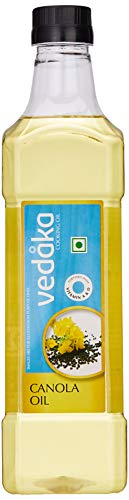 Amazon Brand - Vedaka Canola Oil Jar