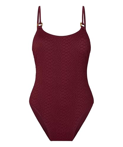 HUNKEMÖLLER Badeanzug Aruba - Burgundy - L