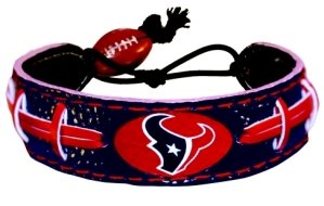 Houston Texans Team Color NFL Football Bracelet