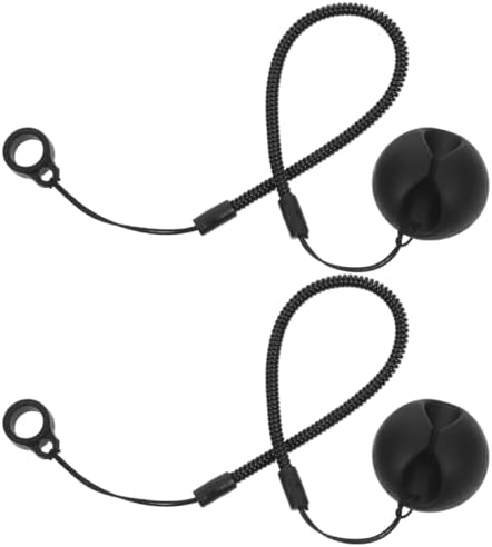 Angoily Pen Leash, 2Pcs Retractable Stylus Teacher Pen Lanyard with Ring, Elastic Tether for Tablets, Writing Boards Loss Prevention Strap, Office Supplies for Desk