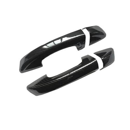 Embellecedor exterior de coche para Scirocco 3 MK3 con acabado carbono ABS