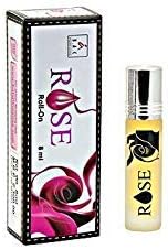 Rose Roll On Perfume For Unisex, 8ml (Attar)