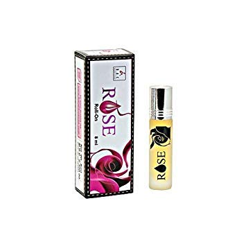 Balaji Rose Roll On Perfume For Unisex, 8ml (Attar)