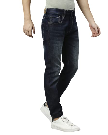 Image of High Star Men Blue Jeans Jogger Light Fade Stretchable Jeans