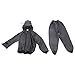 Srliya Protective Rubber Cloth Sandblasting Suit Durable Full Body Work Overalls for Harsh Construction Sites