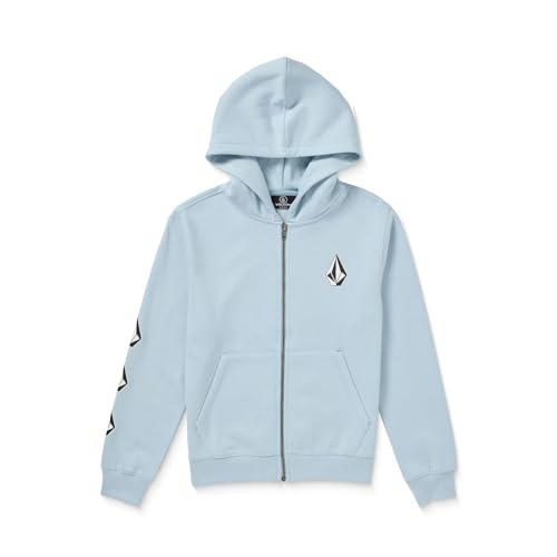Volcom Boys' Big Iconic Stone Zip Fleece Sweatshirt