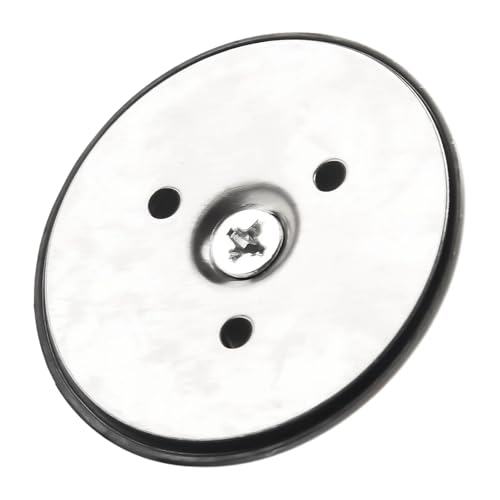 Protection de porte à perforation libre et butée magnétique en acier - 6