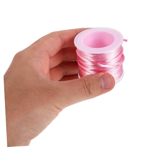 Conectores para collares con cierre de presión y kit de hilo de nailon para pulseras hechas a mano 5