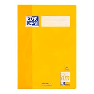 Oxford Schulheft A4, 16 Blatt, 15 Stück