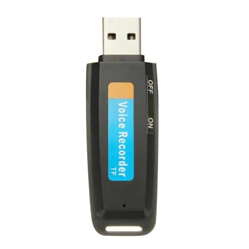 Rechargeable USB Disk Voice Recorder with 32G Capacity, Record While Charging, One-Press Stytle