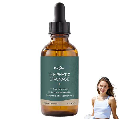 Zynea Lymphdrainage-Tropfen, Unterstützung des Lymphsystems und der natürlichen Lymphfunktion, Natürliche Inhaltsstoffe, Lindert schwere Beine, für Damen und Herren (1 Stuick)