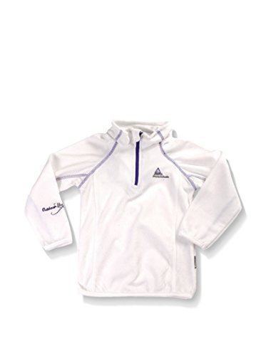 Sweatshirt aus Mikrofleece mit halbem Reißverschluss, Mädchen Peak Mountain Fafine