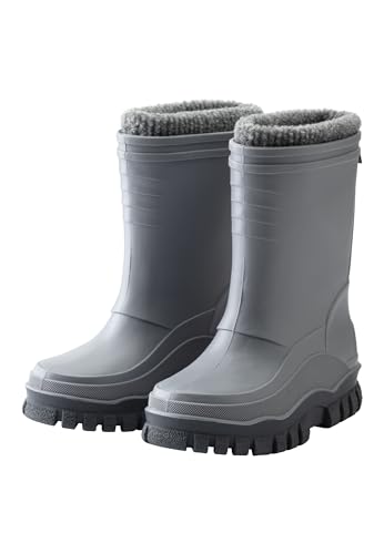 Unisex-child Unisex children's wellies with removable inner shoeRain boots